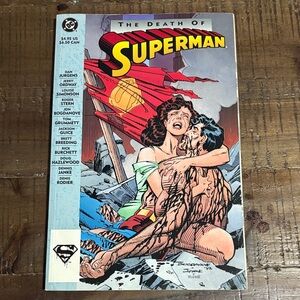 1993 First Print The Death Of Superman Comic Book